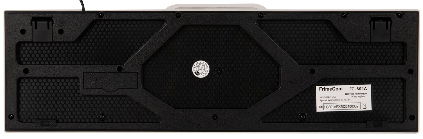 Клавіатура FrimeCom FC-801А-USB Black фото8