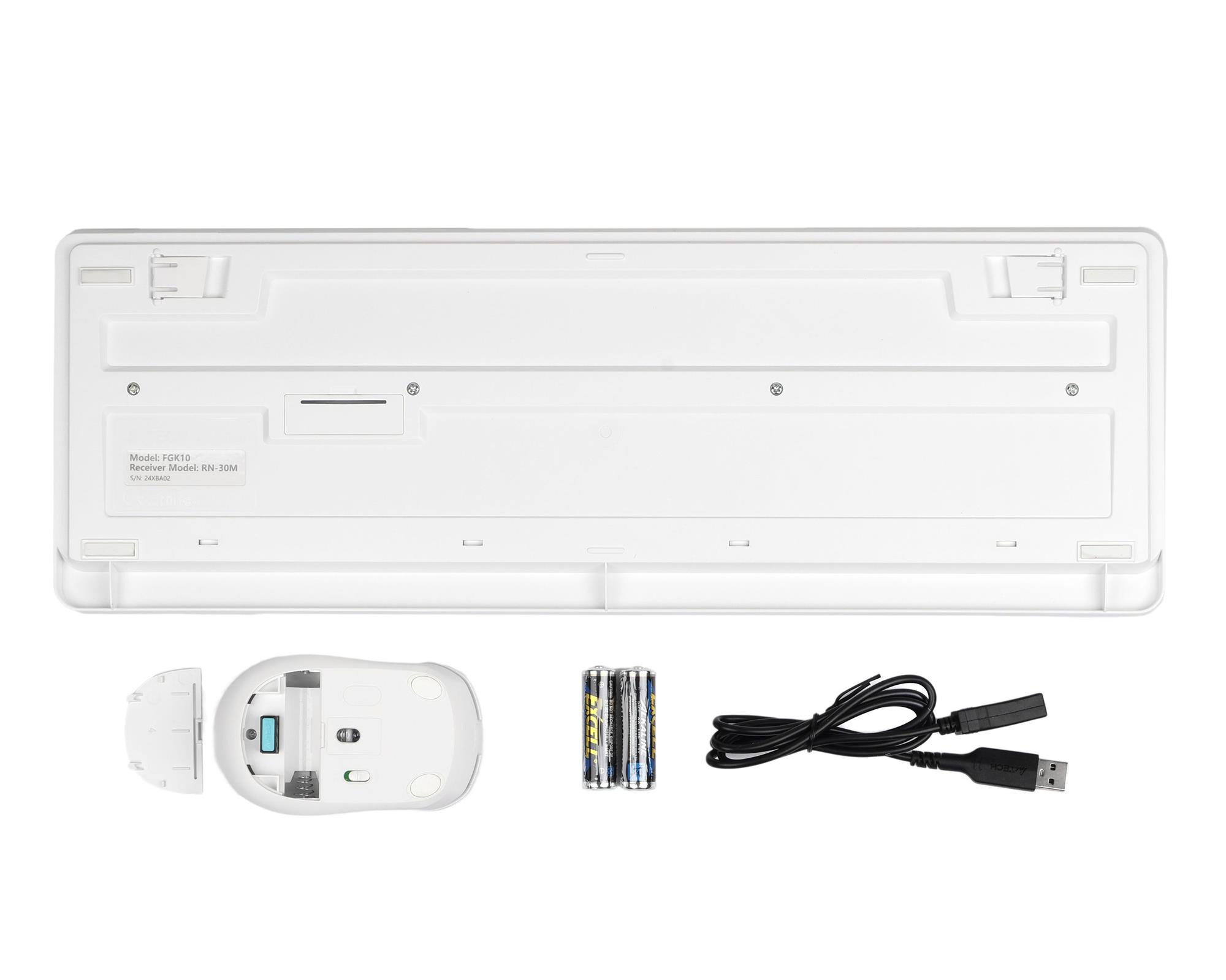 Комплект A4Tech FG1012 White фото5