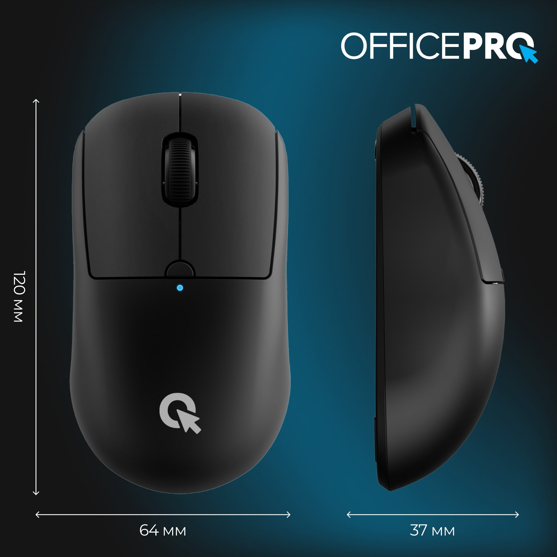 Мишь OfficePro M307B Black фото12