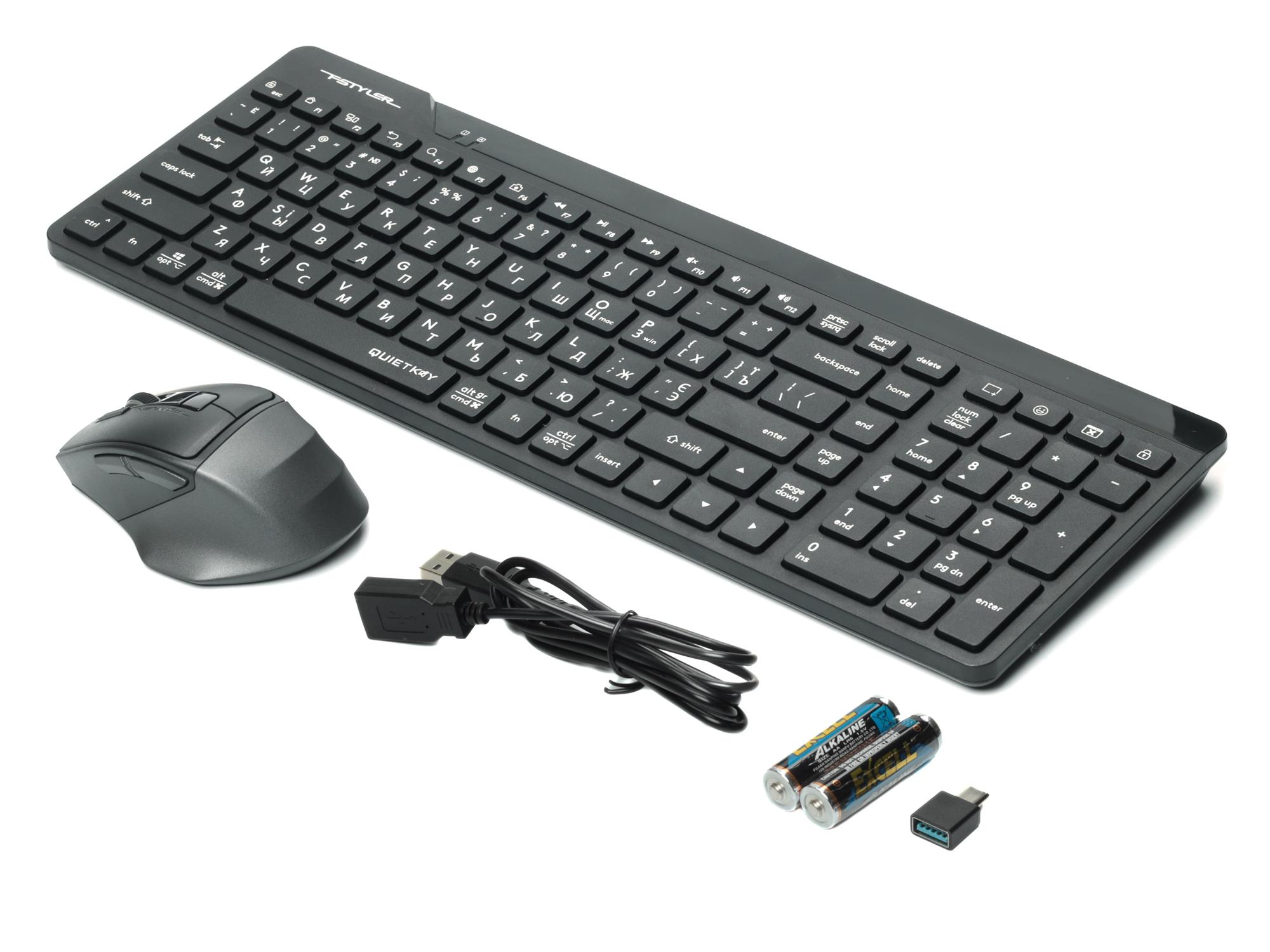 Комплект A4Tech Fstyler FG2400 Air2 Black фото4