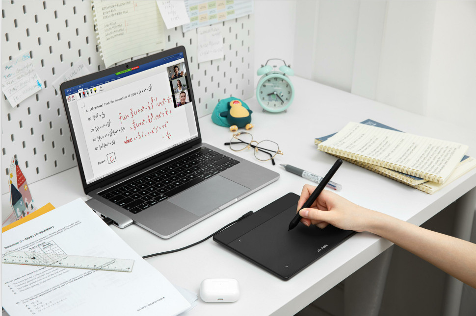 Графический планшет XP-pen Deco Fun S_BK черный фото8