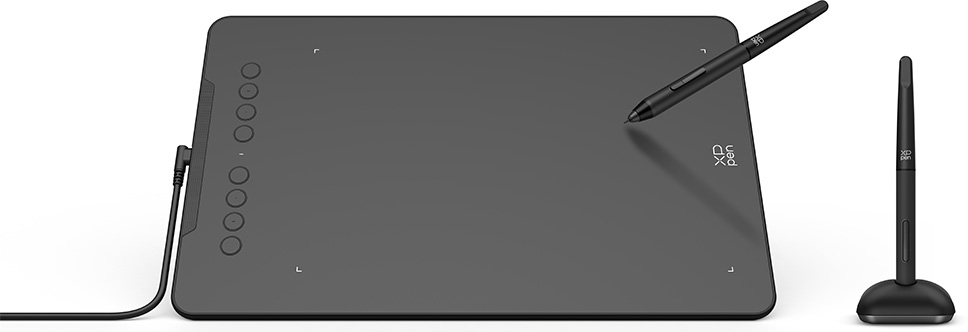 Графический планшет XP-pen Deco 01V3 черный фото2