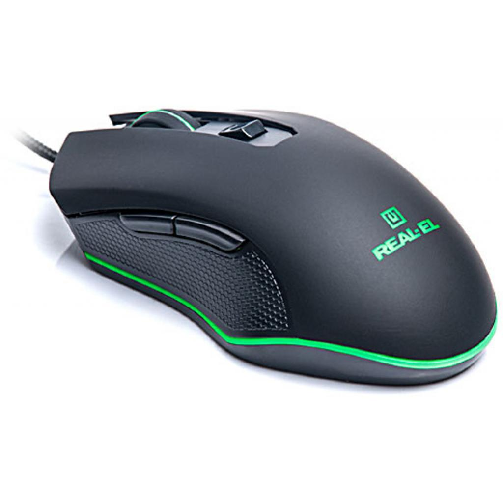 Миша REAL-EL RM-550 Black (EL123200027) фото6