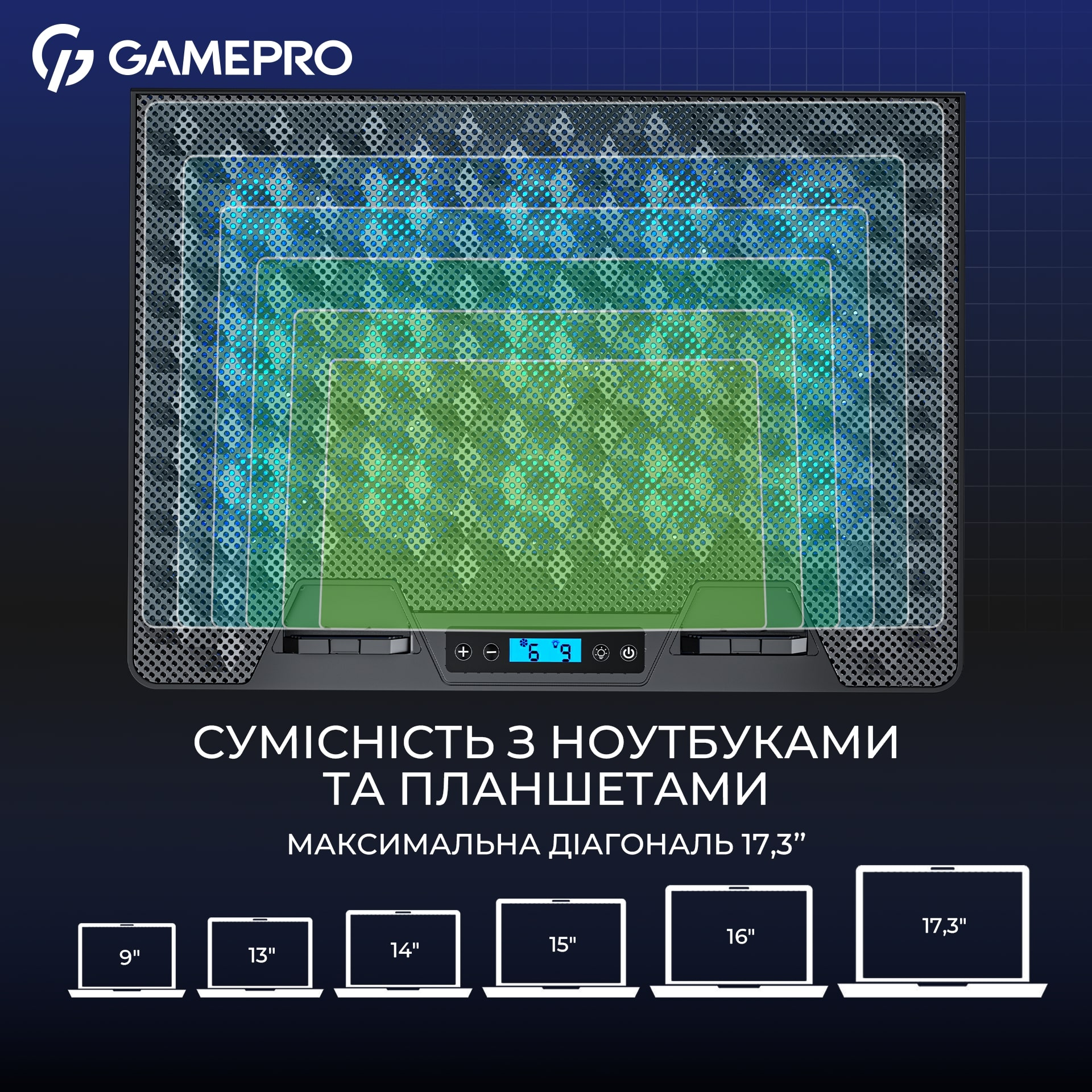 Подставка для ноутбука GamePro CP1140 фото