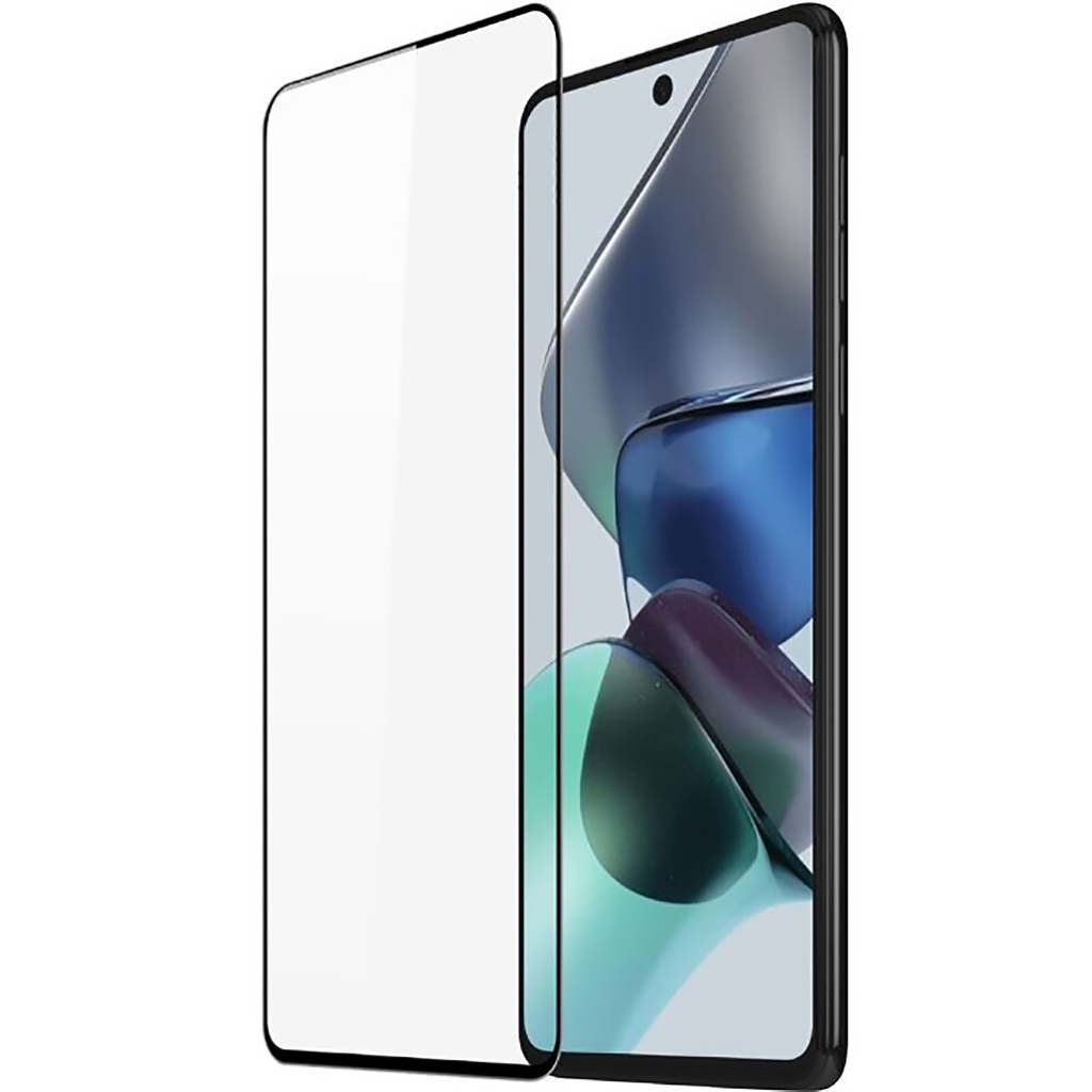 Захисне скло BeCover для Motorola Moto G13/G23/G53 Black (708844) фото2