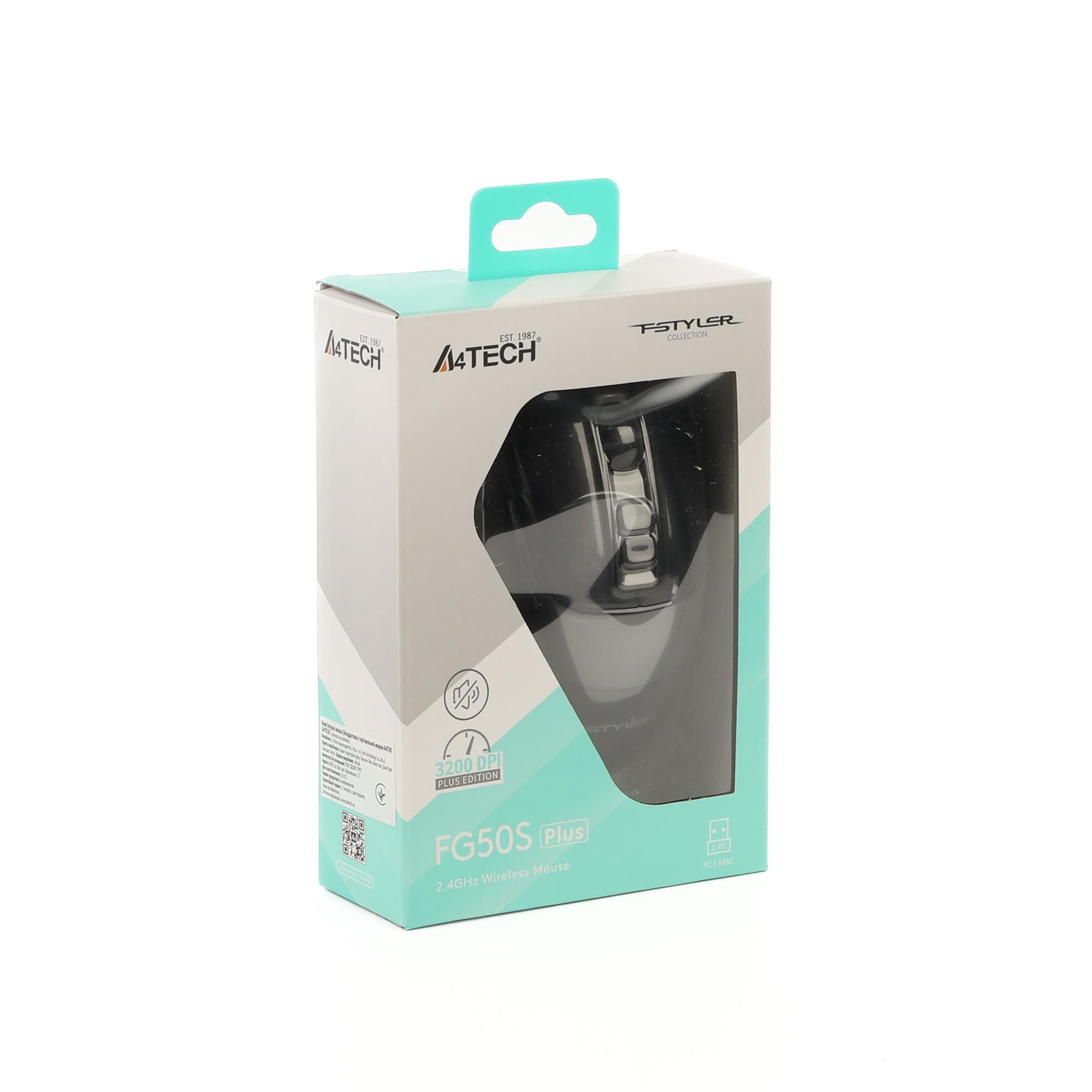 Миша бездротова A4Tech Fstyler FG50S Plus Black фото13