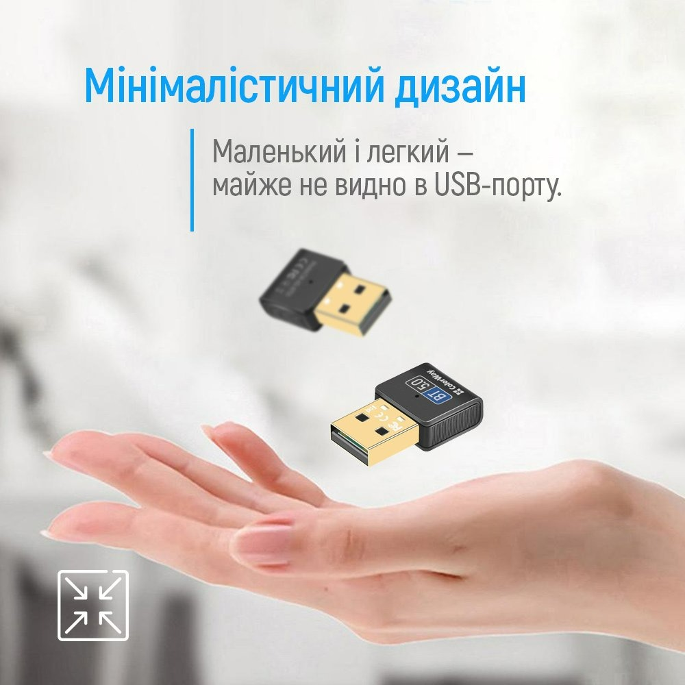 Адаптер Bluetooth 5.0 ColorWay (CW-AD-BT50) фото8