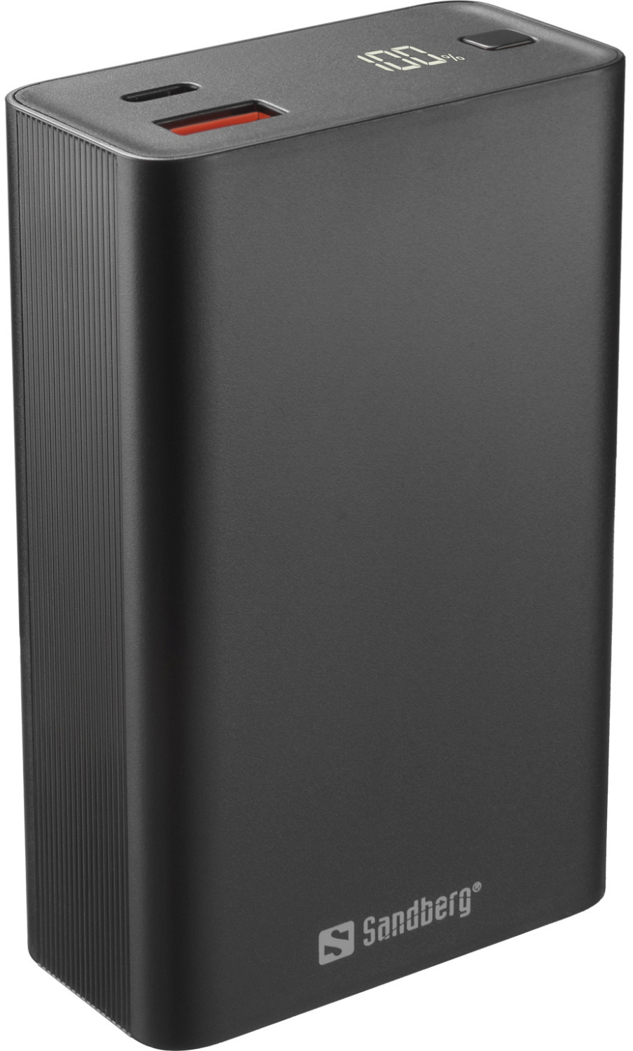 Універсальна мобільна батарея Sandberg Travel Powerbank 20000mAh PD 65W Black (420-95) фото