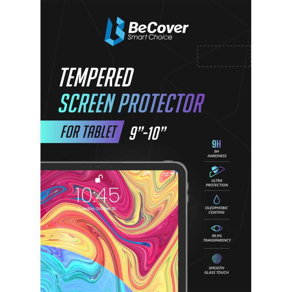 Захисне скло BeCover для Lenovo Tab M9 (9 ") (708916) фото
