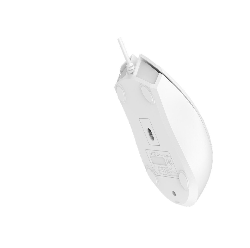 Миша A4Tech OP-750S White фото