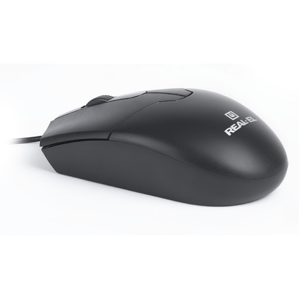 Мышь REAL-EL RM-208 Black (EL123200030) фото2