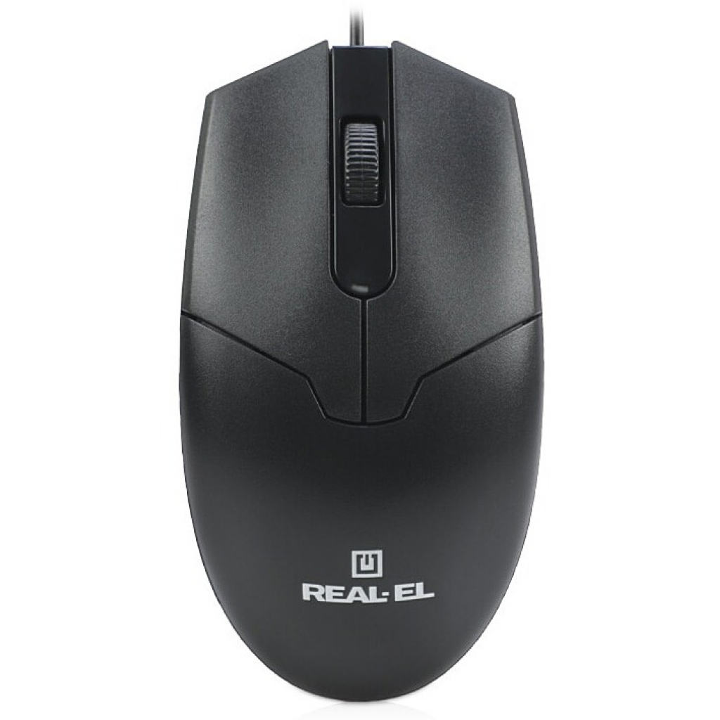 Мышь REAL-EL RM-208 Black (EL123200030) фото6