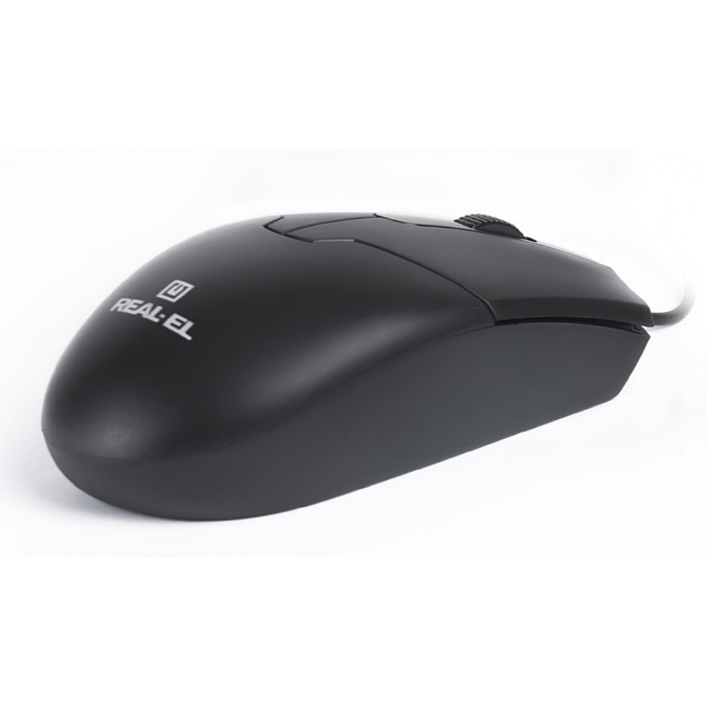 Мышь REAL-EL RM-208 Black (EL123200030) фото7