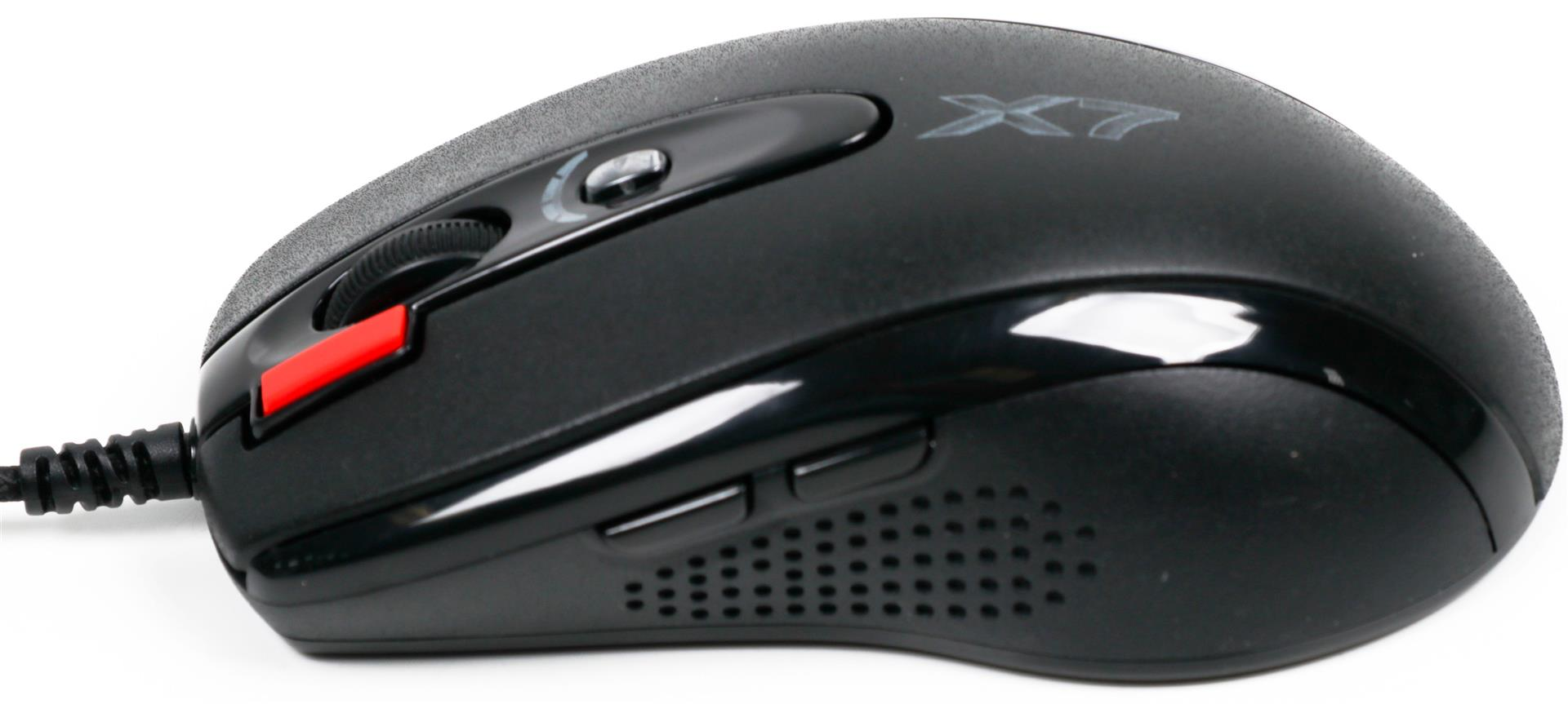 Миша A4Tech X-710BK Black USB + килимок A4Tech X7-200MP фото3
