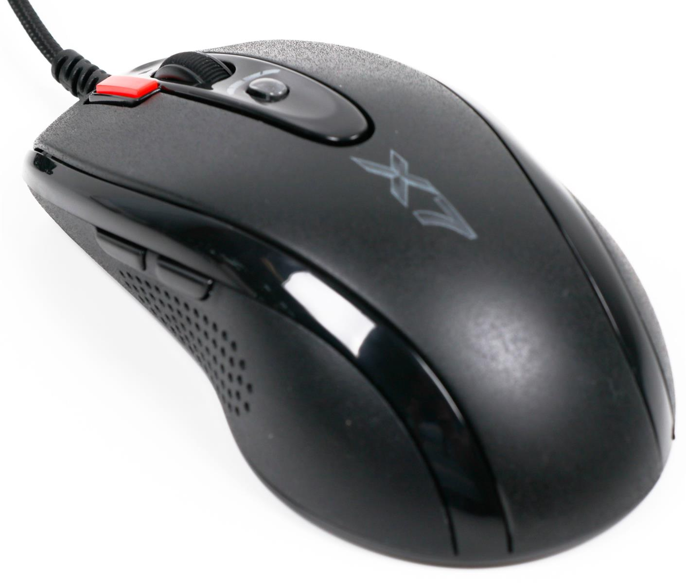 Миша A4Tech X-710BK Black USB + килимок A4Tech X7-200MP фото5