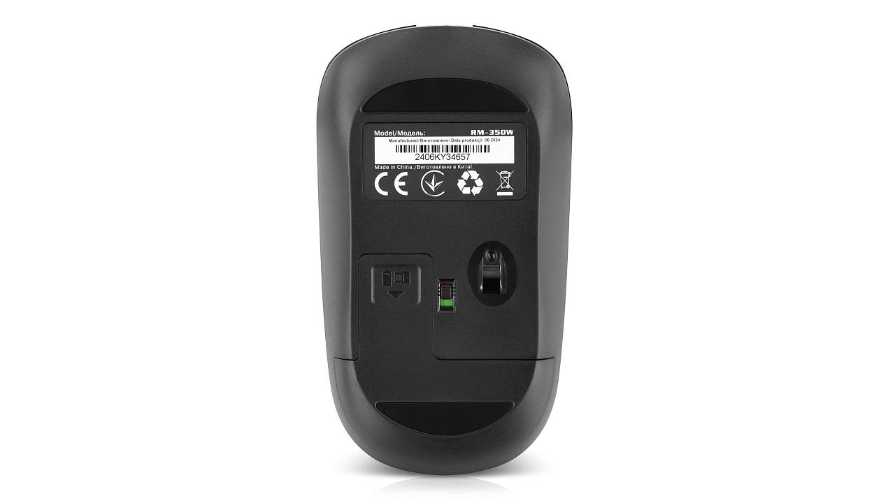 Мышь беспроводная REAL-EL RM-350W Black фото7