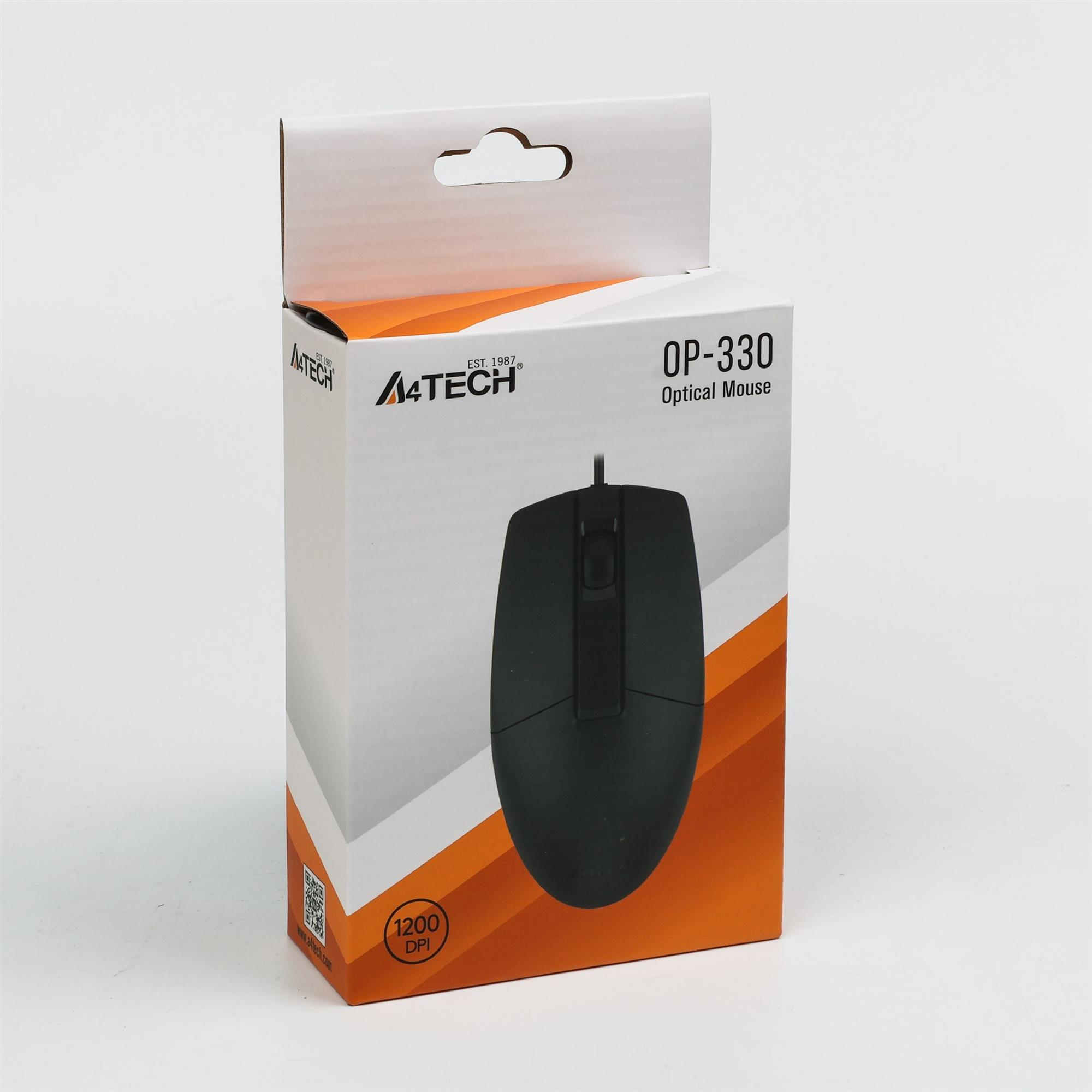 Миша A4Tech OP-330 Black фото