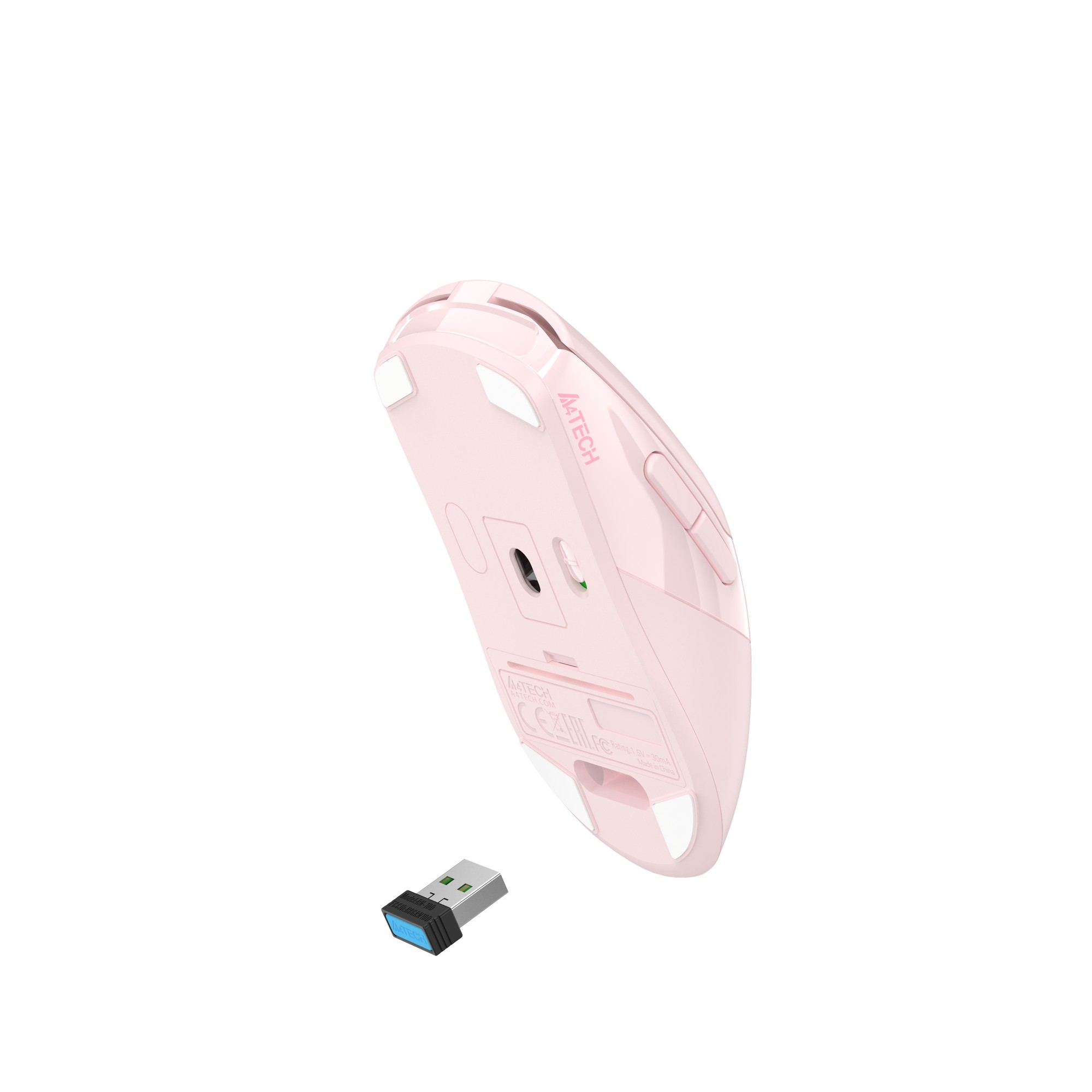Миша бездротова A4Tech Fstyler FG50 Plus Pink фото