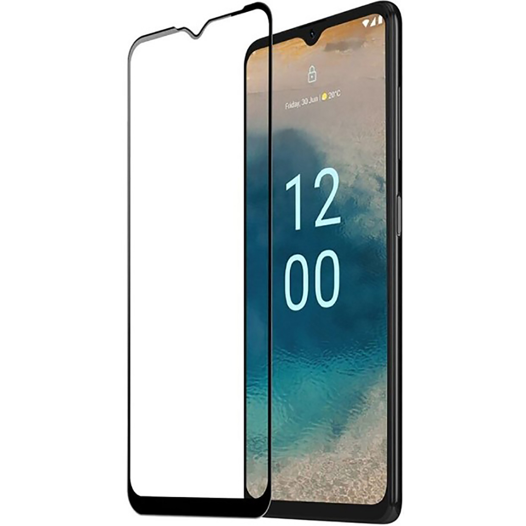 Защитное стекло BeCover для Nokia G22 Black (709249) фото2