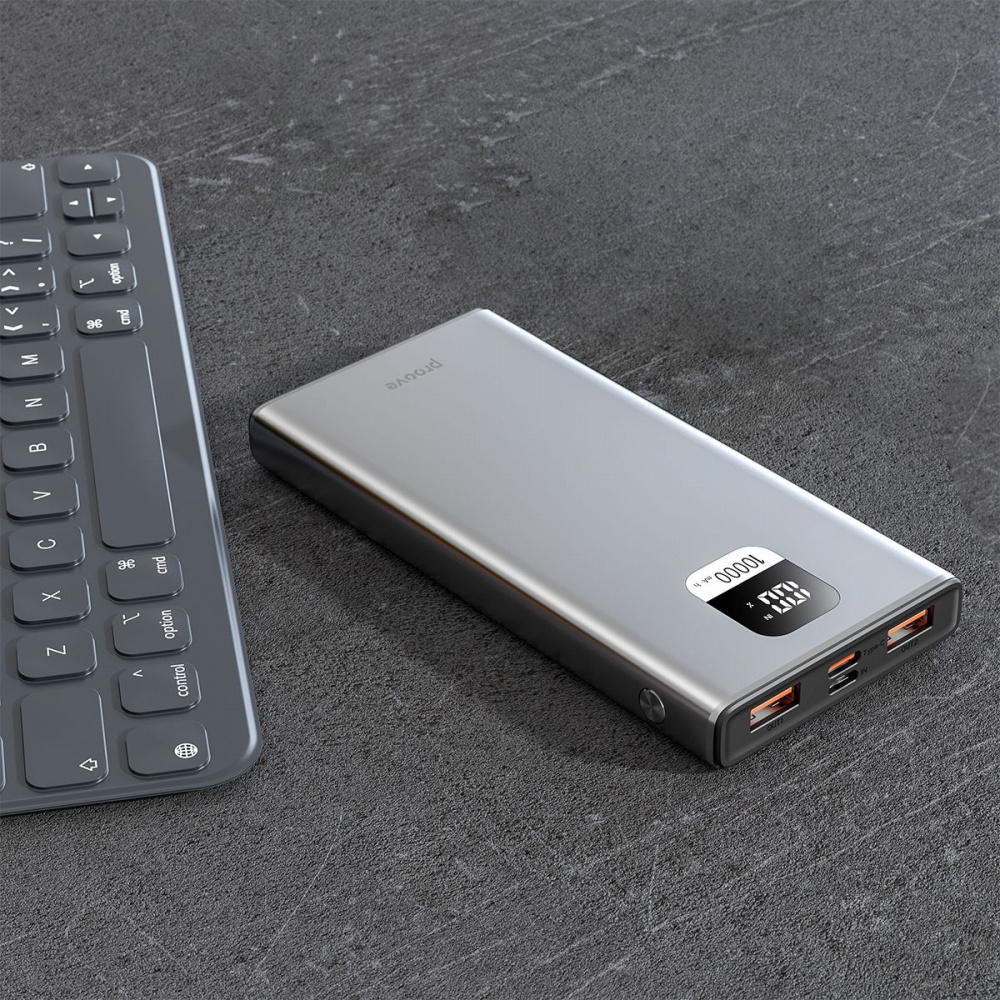Павербанк Proove Guardian 22.5W 10000mAh Gray (PBG122210004) фото