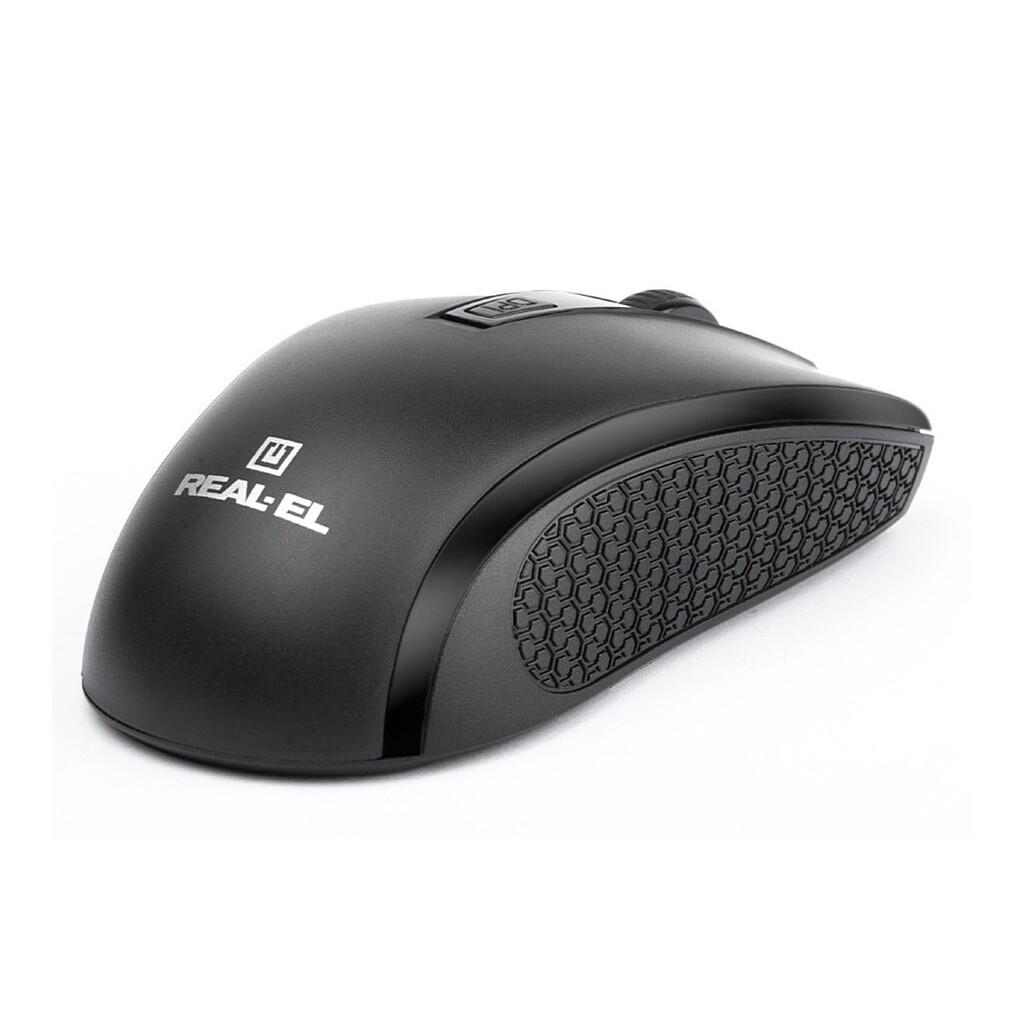 Мышь REAL-EL RM-308 Black фото3