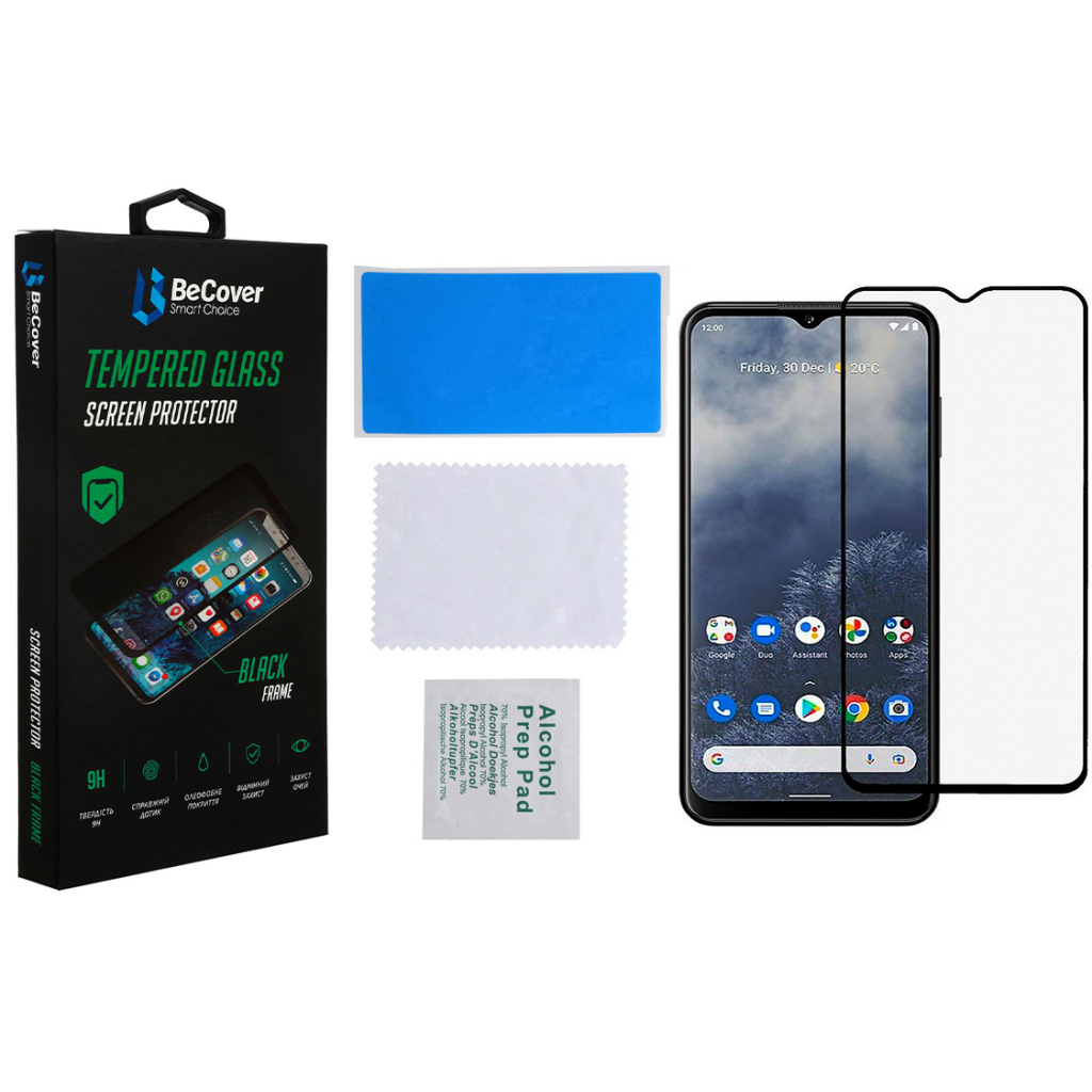 Защитное стекло BeCover для Nokia G60 5G Black (708548) фото