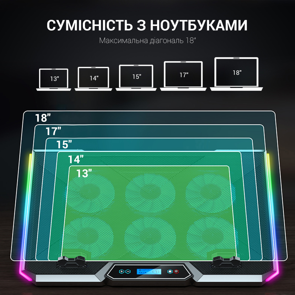 Подставка для ноутбука GamePro CP890 фото
