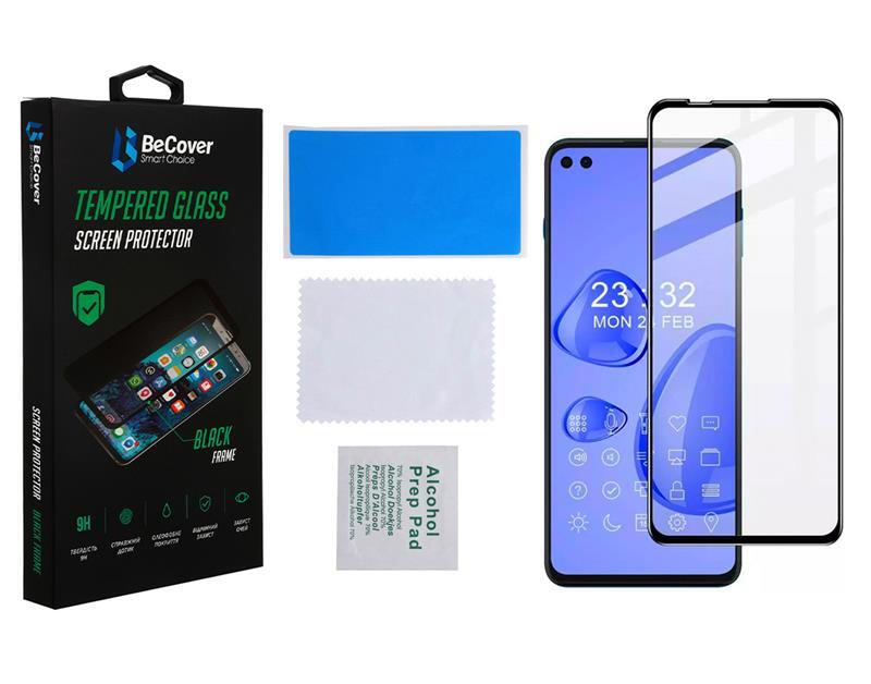 Защитное стекло BeCover для Motorola Moto G100 Black (706895) фото3