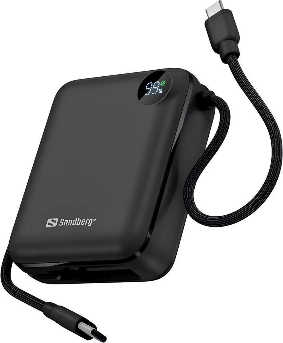 Павербанк Sandberg 10000mAh 20W Black (421-26) фото3