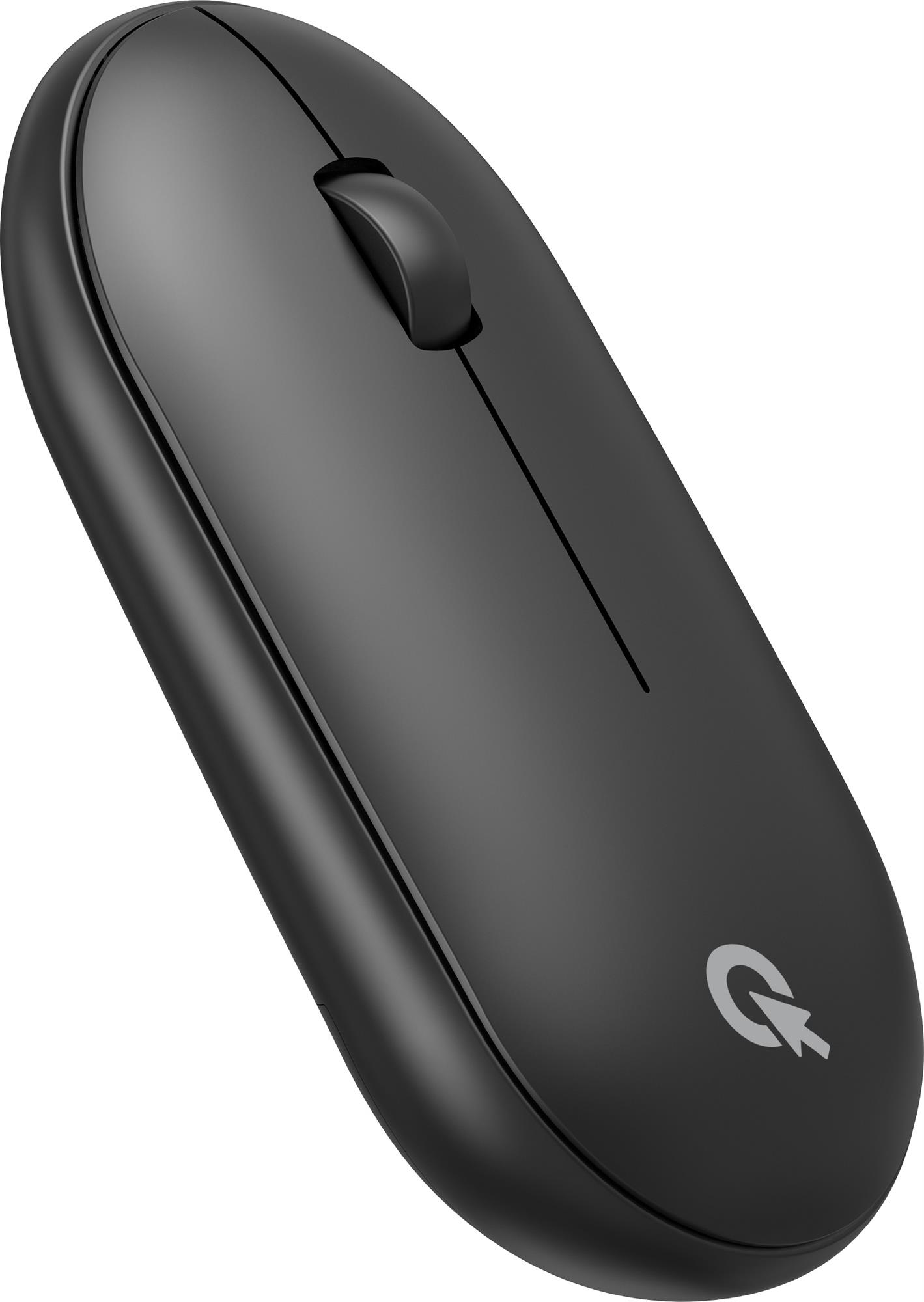 Мышь беспроводная OfficePro M185B Silent Click Wireless Black (M185B) фото2