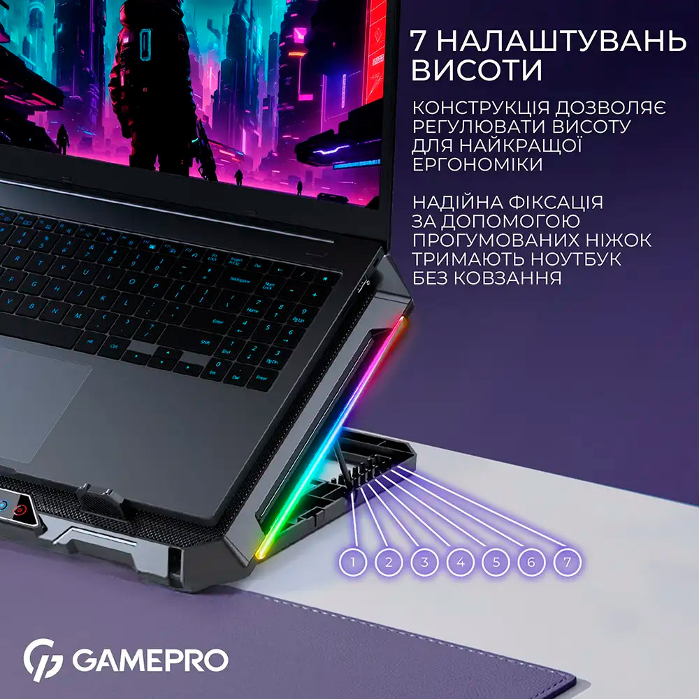 Подставка для ноутбука GamePro CP795 фото