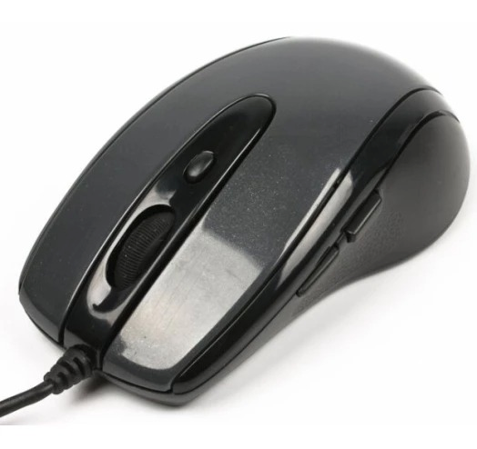 Миша A4Tech N-708X (Glossy Grey) фото4