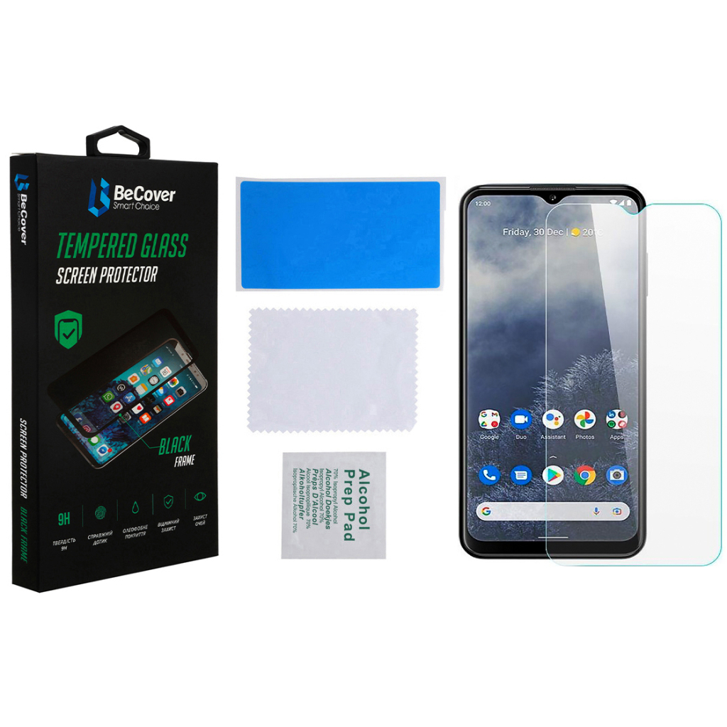 Защитное стекло BeCover для Nokia G60 5G Crystal Clear Glass 3D (708547) фото3