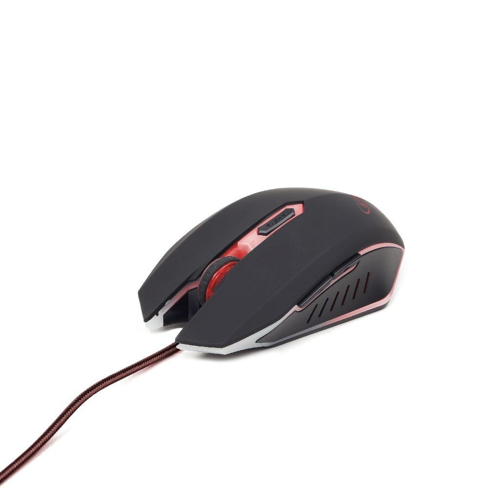 Мышь Gembird красная USB (MUSG-001-R) фото3
