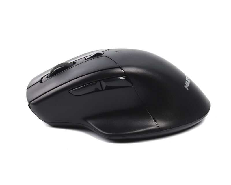 Миша Maxxter, 6 кнопок, 1600 DPI, USB, чорний фото