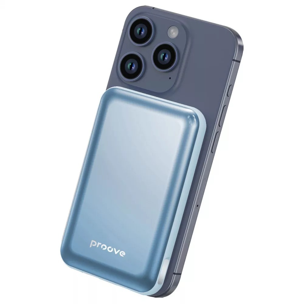 Павербанк Proove Vibe Energy Plus 22.5W 10000mAh Sky Blue (PBVE15012208) фото2