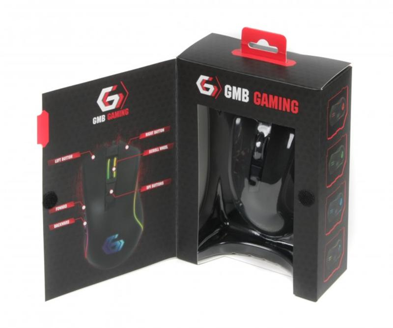 Мышь Gembird MUSG-301 Black фото7