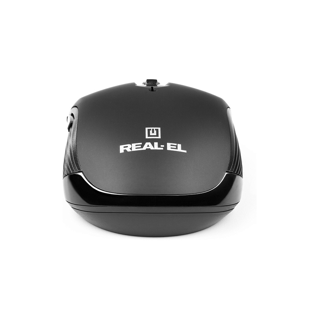 Мишь REAL-EL RM-331W Black фото9