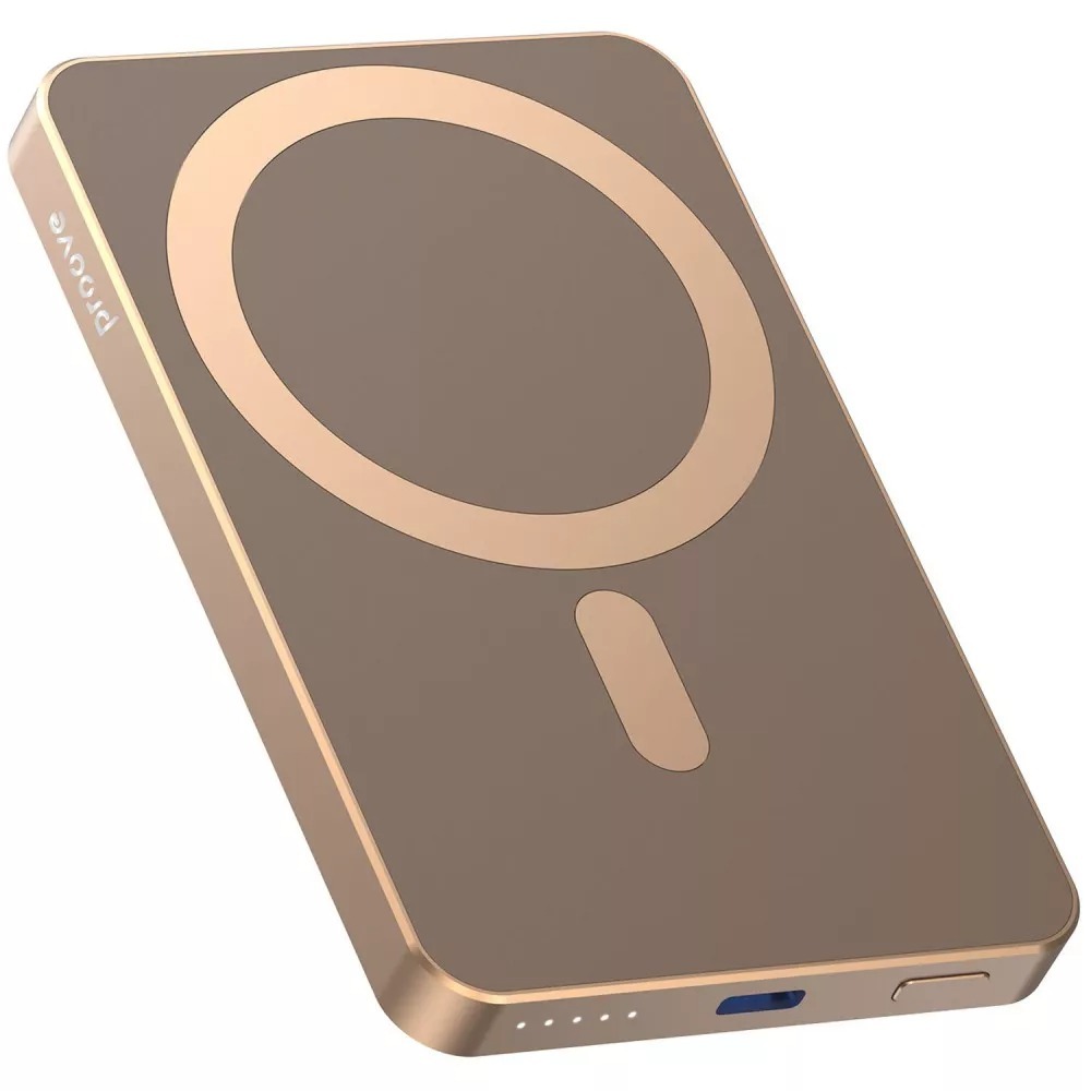 Універсальна мобільна батарея Proove Carbon Slim 20W 5000mAh Sunflare (PBCS20010050) фото