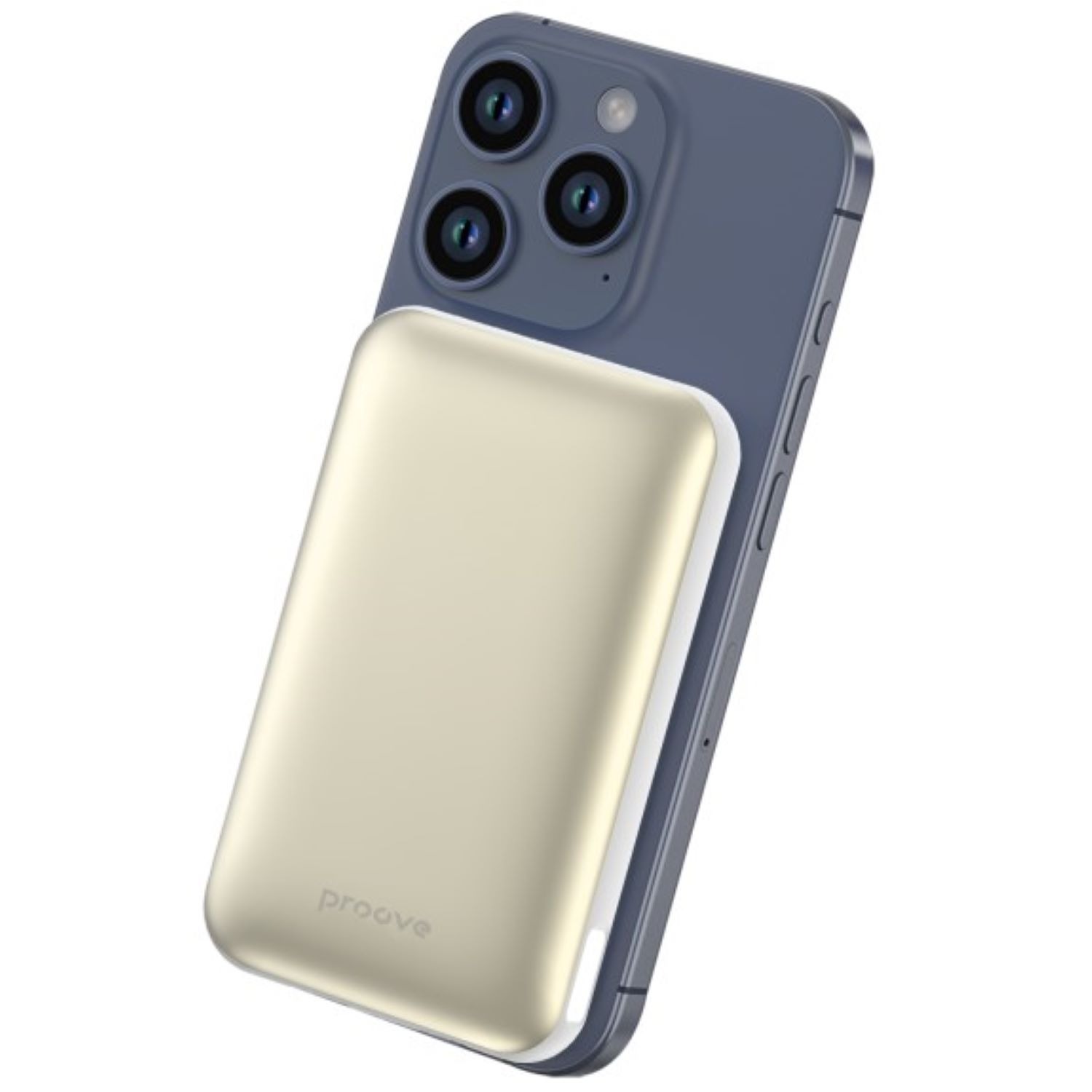 Павербанк Proove Vibe Energy Plus 22.5W 10000mAh White/Gold (PBVE15012202) фото2