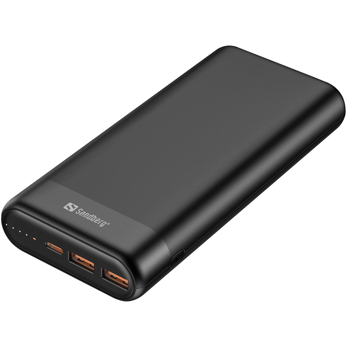 Павербанк Sandberg Powerbank 20000mAh PD 65W Black (420-62) фото