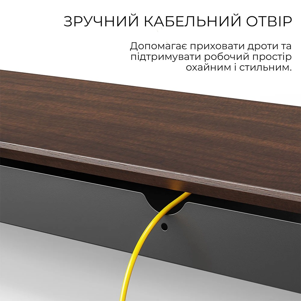 Підставка для монітора OfficePro MR145DW Dark Wood/Black фото7
