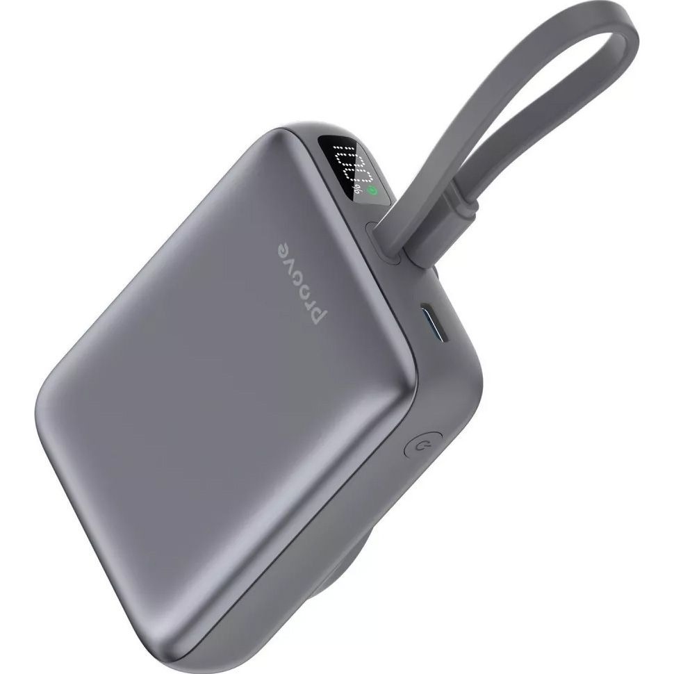 Універсальна мобільна батарея Proove Neutron 22.5W 10000mAh Gray (PBNE22022203) фото2