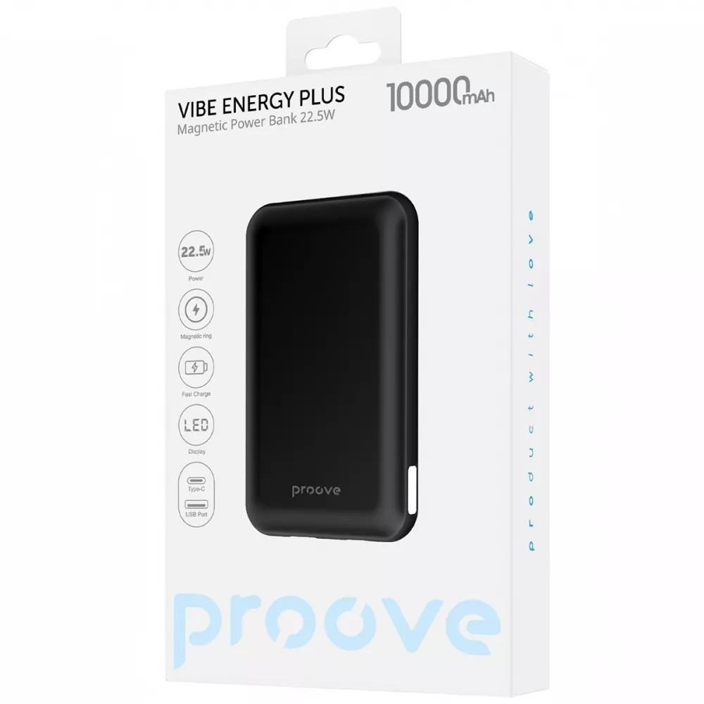 Універсальна мобільна батарея Proove Vibe Energy Plus 22.5W 10000mAh Black (PBVE15012203) фото3