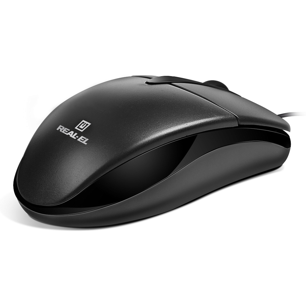 Мишь REAL-EL RM-214 Black (EL123200039) фото4