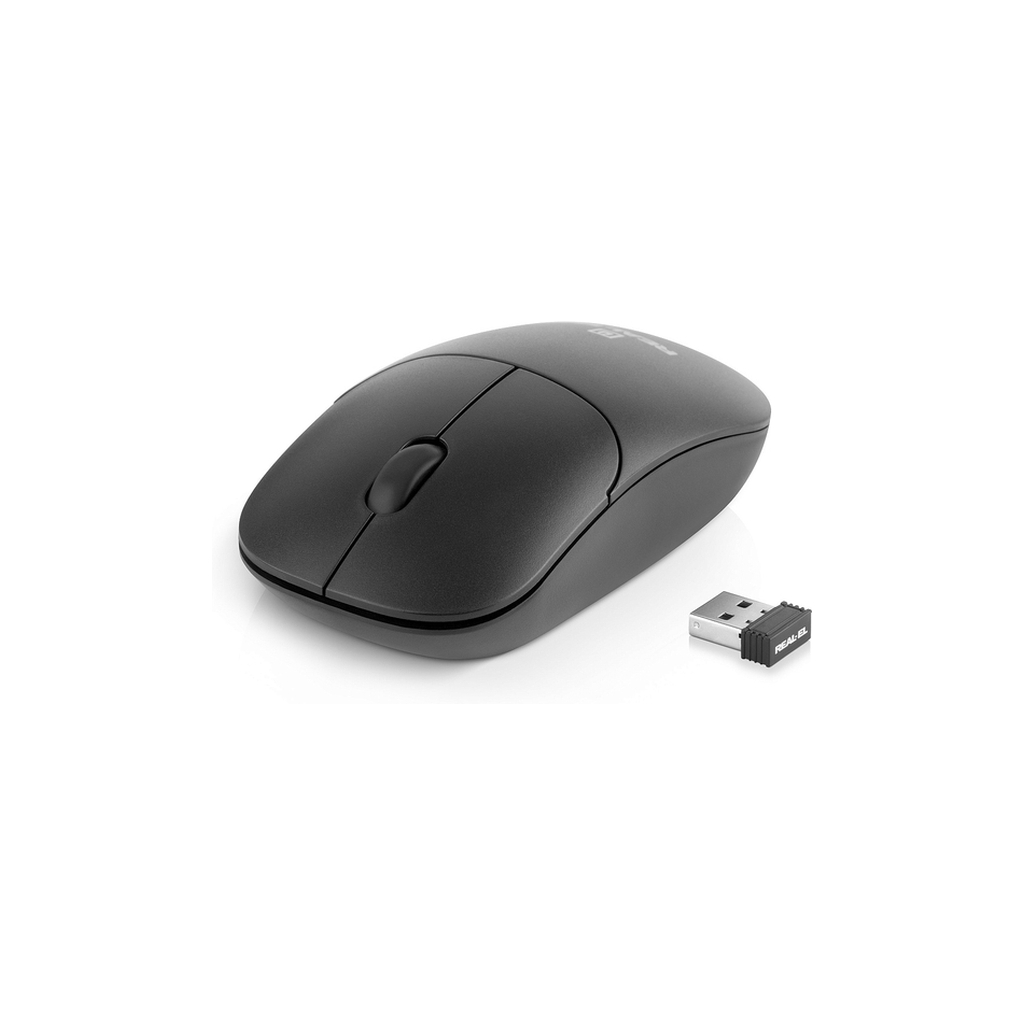 Мишь REAL-EL RM-311 W Black фото2