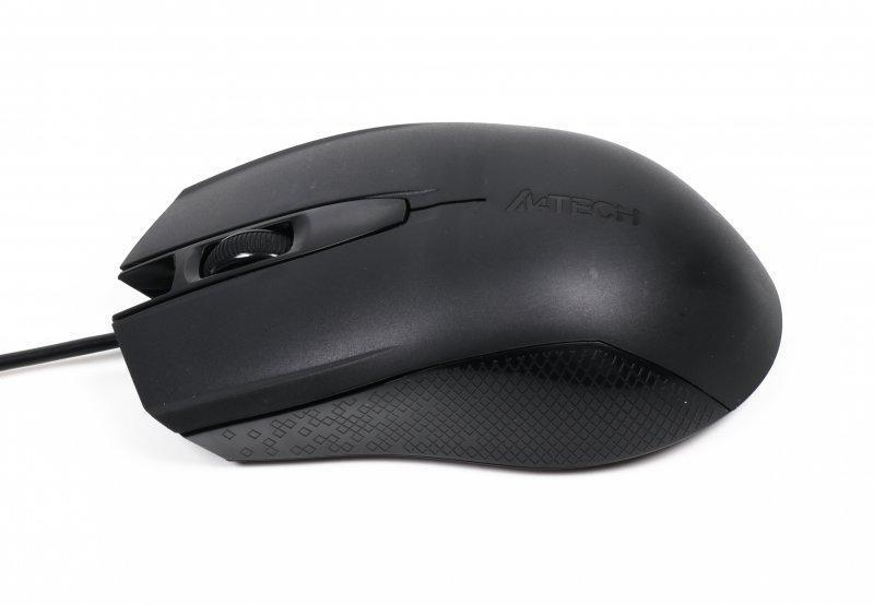 Миша A4Tech OP-760 Black USB V-Track фото3