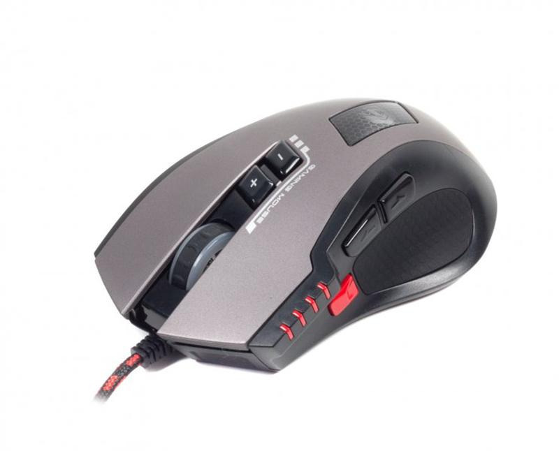 Мишь Gembird MUSG-004 Black, Grey USB фото2