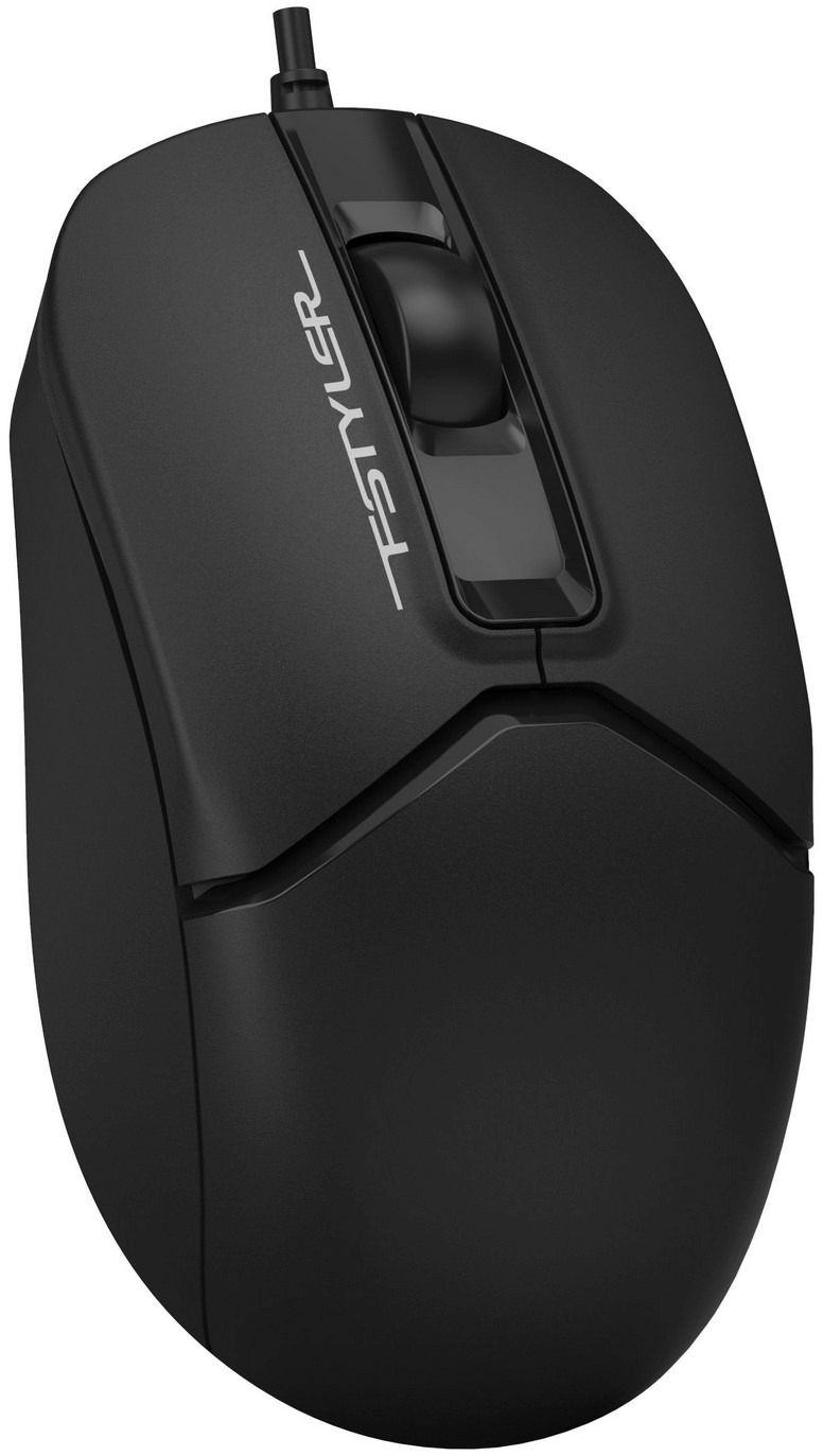 Мышь Fstyler, USB, 1200 dpi FM12S (Black) фото2