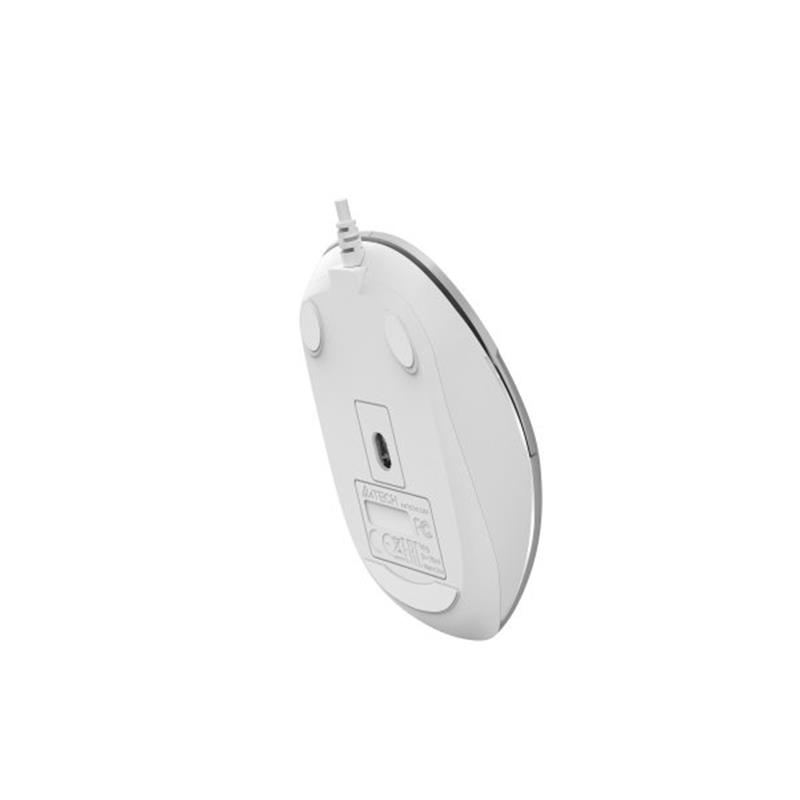Миша Fstyler, біле підсвічування, USB, 1600 dpi, FM26S (Icy White) фото8